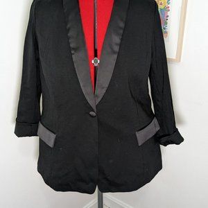 Lane Bryant Black Tuxedo blazer size 20